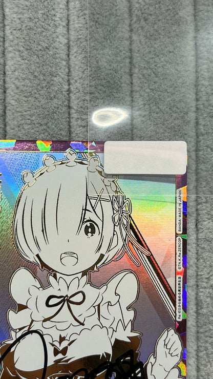 Rem Union Arena Re:Zero AP Action Point Card Serial No Japanese Rare UA40BT5