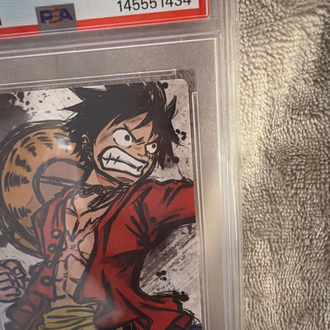 PSA 10 Monkey D. Luffy AR Cardass F01-03 One Piece 2012 Japanese GEM MT2
