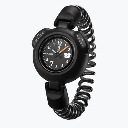 CASIO SAN100H1BJR Sauna 12Min Timer Analog Watch Black Japan Model New2