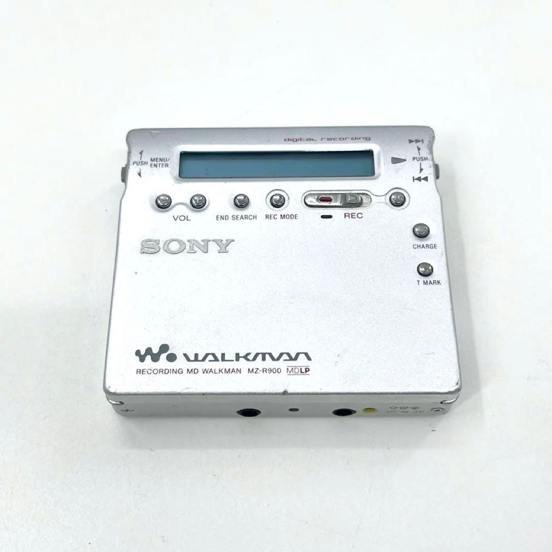 SONY MZR900 MD WALKMAN PORTABLE MINIDISC RECORDER Digital MDLP Silver USED1