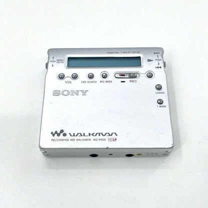 SONY MZR900 MD WALKMAN PORTABLE MINIDISC RECORDER Digital MDLP Silver USED1