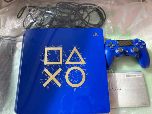 PS4 PlayStation4 Console Days of Play Limited Edition CUH2100ABZN with Box USED0