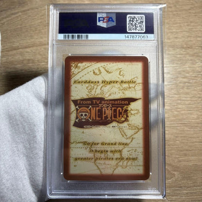 PSA 10 Luffy The Rookie Holo 2001 One Piece Hyper Battle Carddass #C520 GEM MT11
