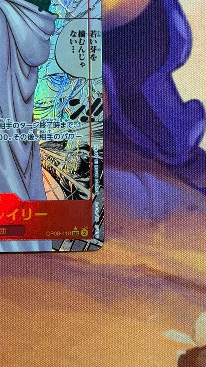 Silvers Rayleigh OP08118 SEC Manga Comic Parallel ONE PIECE Card Japanese5