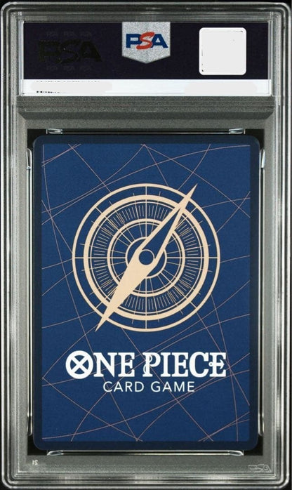 PSA 10 Ace OP13119 SP Alt Art SEC Wanted Carrying on His Will One Piece Card JP1