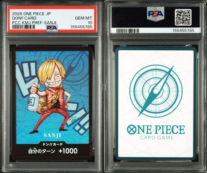 PSA 10 One Piece TCG Premium Card Collection Kumamoto Special Complete Set6