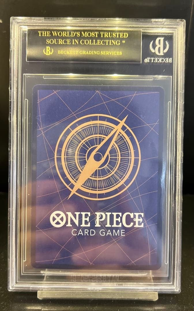BGS 10 Monkey D Luffy ST13-015 SR 2nd Anniversary Promo  Black Label One Piece2