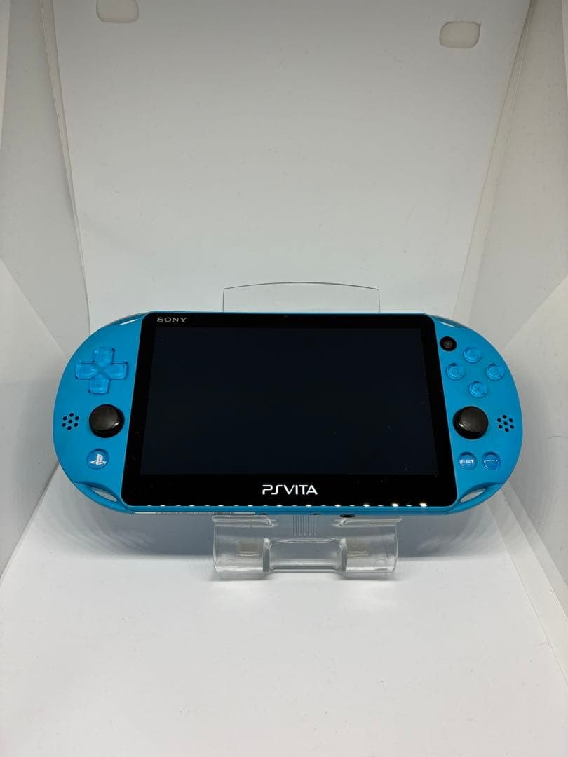 SONY PlayStation PS Vita PCH-2000ZA23 Aqua Blue Wi-Fi model with Box2