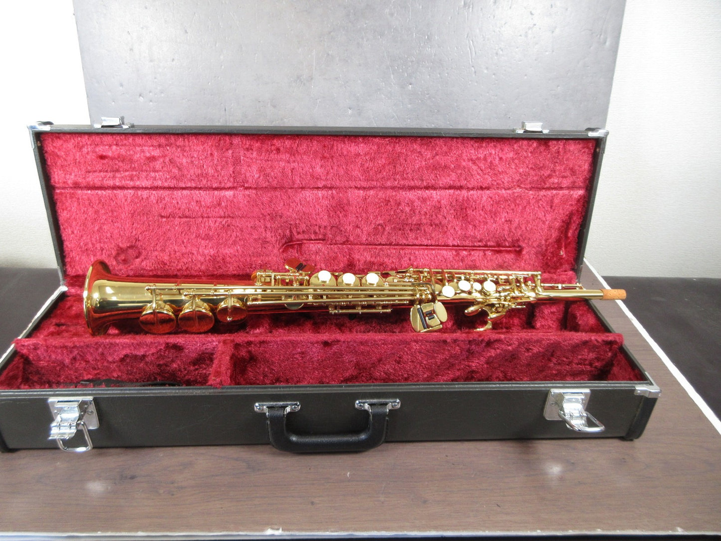YAMAHA Soprano Saxophone YSS-475 #015075 with Case USED0