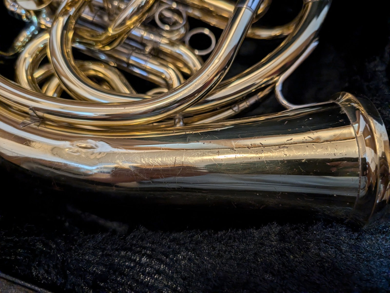 Yamaha YHR-664D Double French Horn Detachable Bell with Hard Case USED6