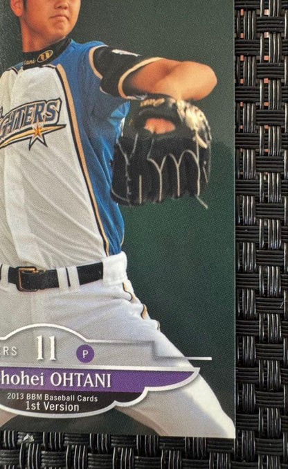 Shohei Ohtani 2013 BBM 1st Version RC SSP SCM Promo Rookie Baseball Card10