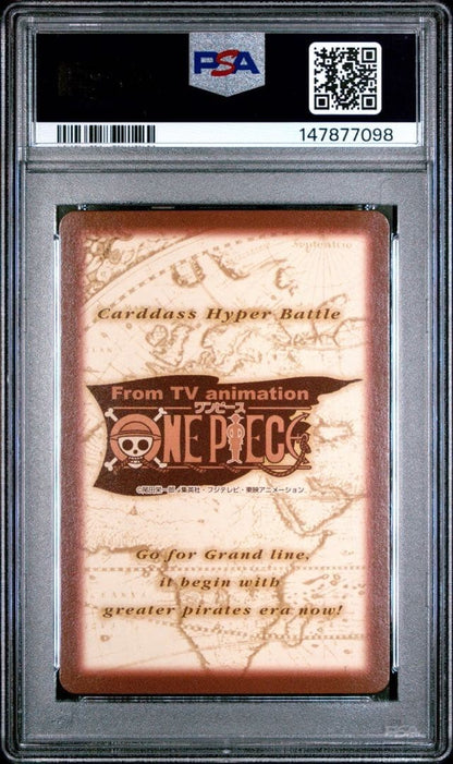 PSA 10 Zoro Sanzen Sekai Holo S34 One Piece Hyper Battle Carddass 2000 JP19