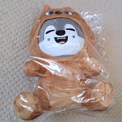 Stray Kids Fan Connecting 2024 SKZOO Toy World Hugging Plush Bang Chan Wolf Chan0