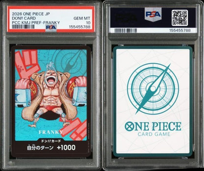 PSA 10 One Piece TCG Premium Card Collection Kumamoto Special Complete Set9