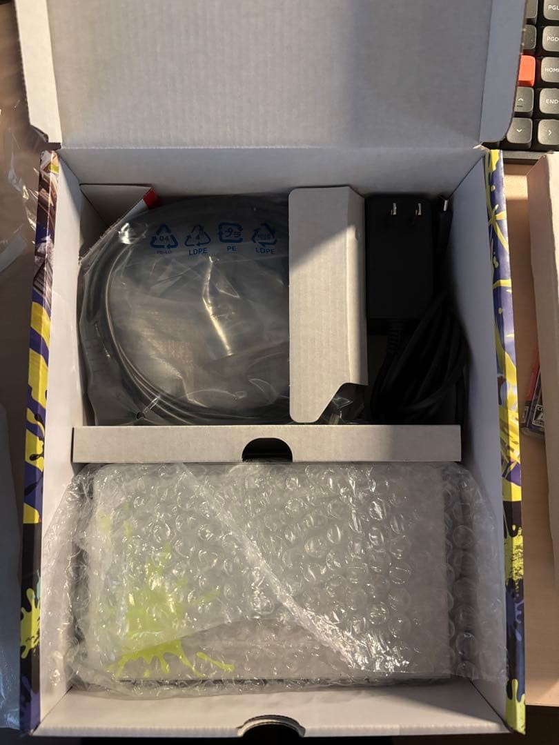 Nintendo Switch OLED Splatoon 3 Special Edition Console USED Tested2