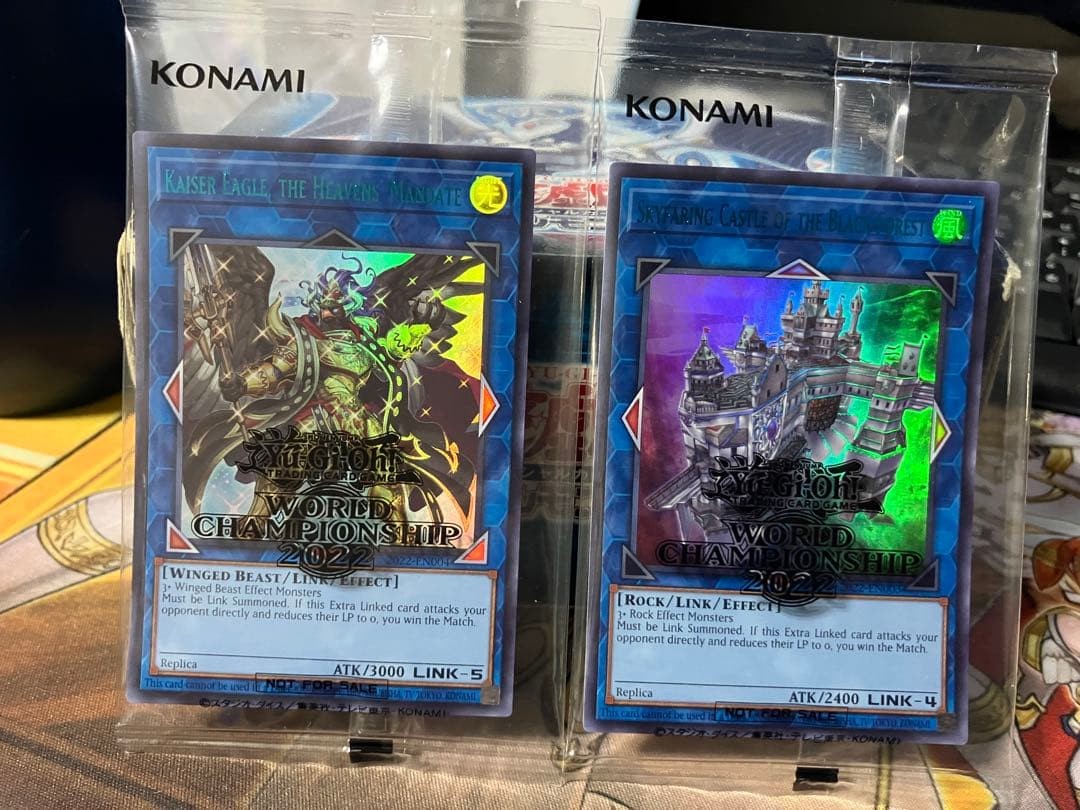 Yugioh Skyfaring Castle of the Black Forest Kaiser Eagle the Heavens Mandate Set0