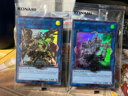 Yugioh Skyfaring Castle of the Black Forest Kaiser Eagle the Heavens Mandate Set0