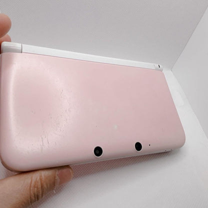 Nintendo 3DS XL LL Pink White SPR001 Console Japanese USED1