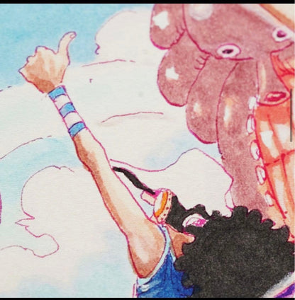 ONE PIECE Manga ART Print HERITAGE Everything’s packed Limited 20 Eiichiro Oda8