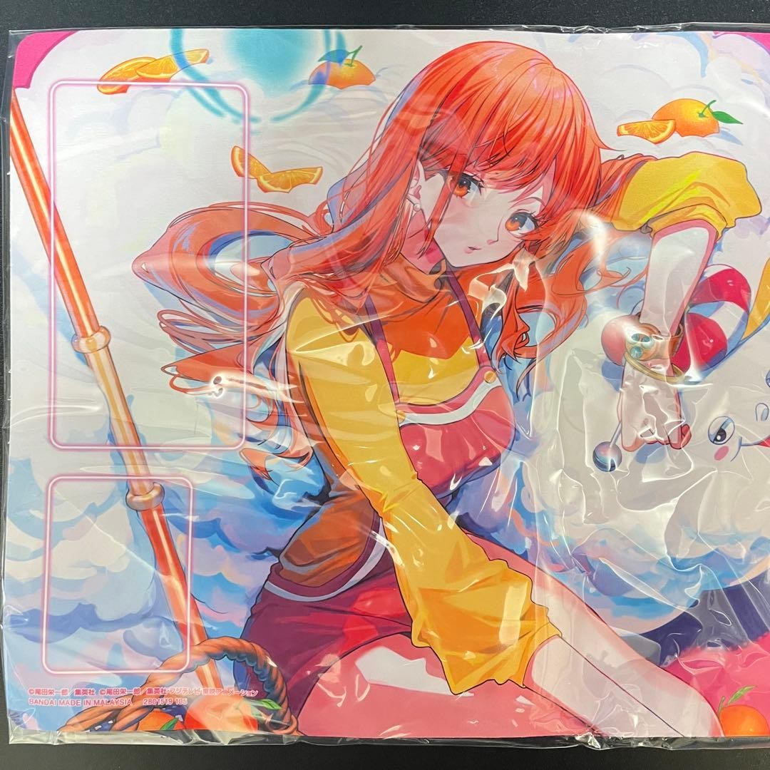 One Piece Official Playmat & Promo set Nami & Zeus Card Fest. 2425 Japanese New1