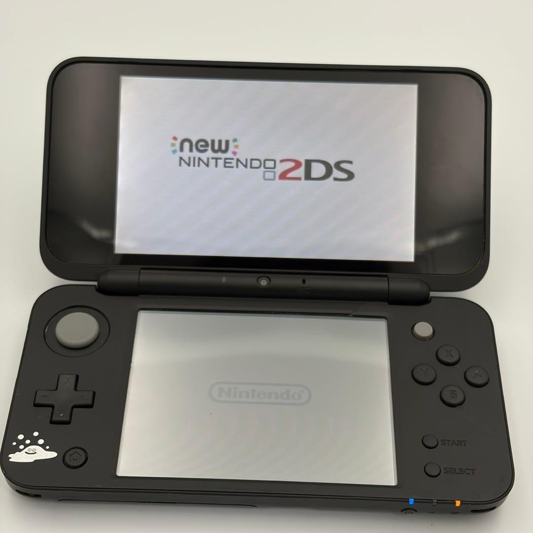New Nintendo 2DS XL LL Dragon Quest Accurate Hagure Metal Edition w/Charger USED13