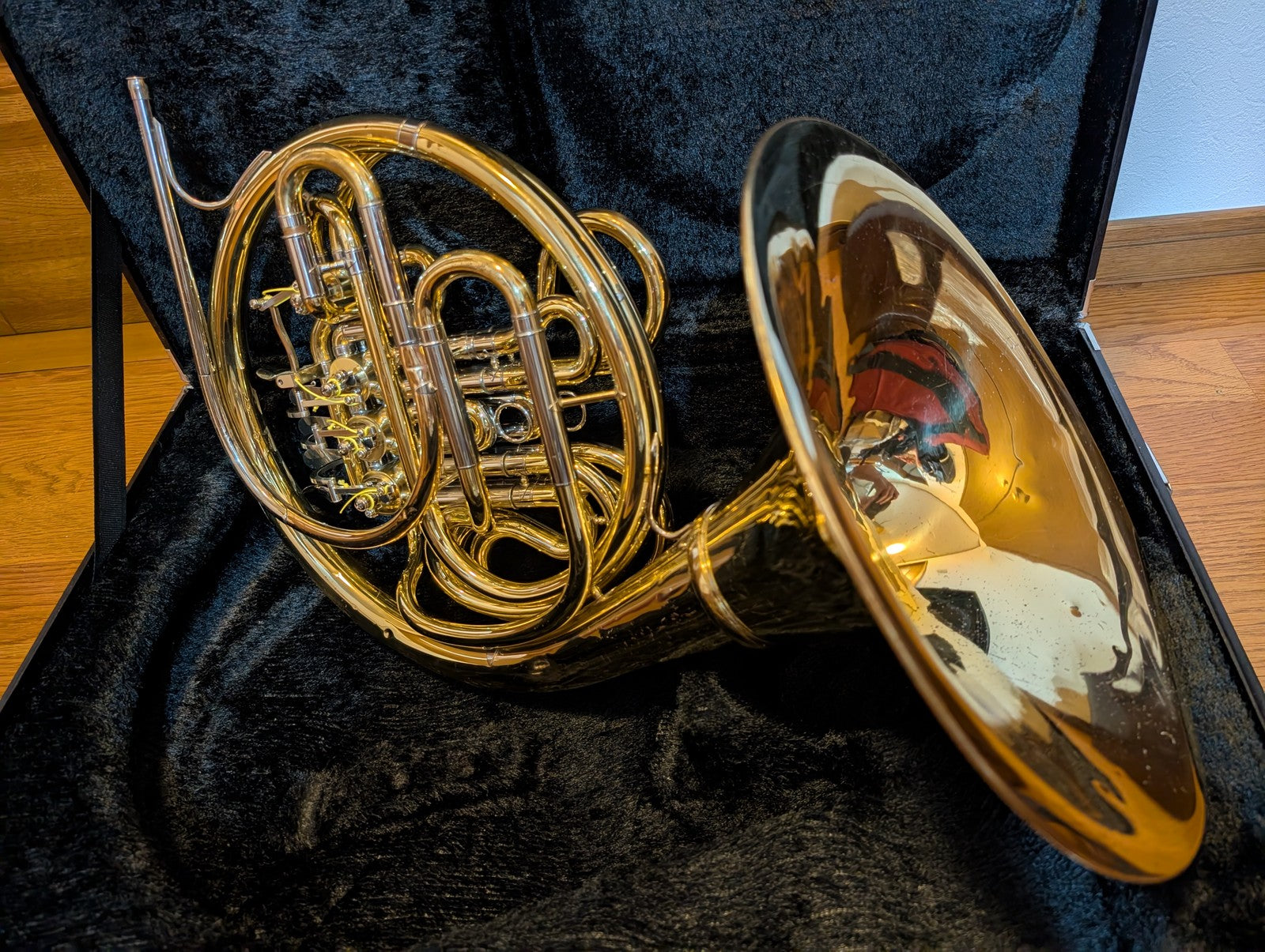 Yamaha YHR-664D Double French Horn Detachable Bell with Hard Case USED20
