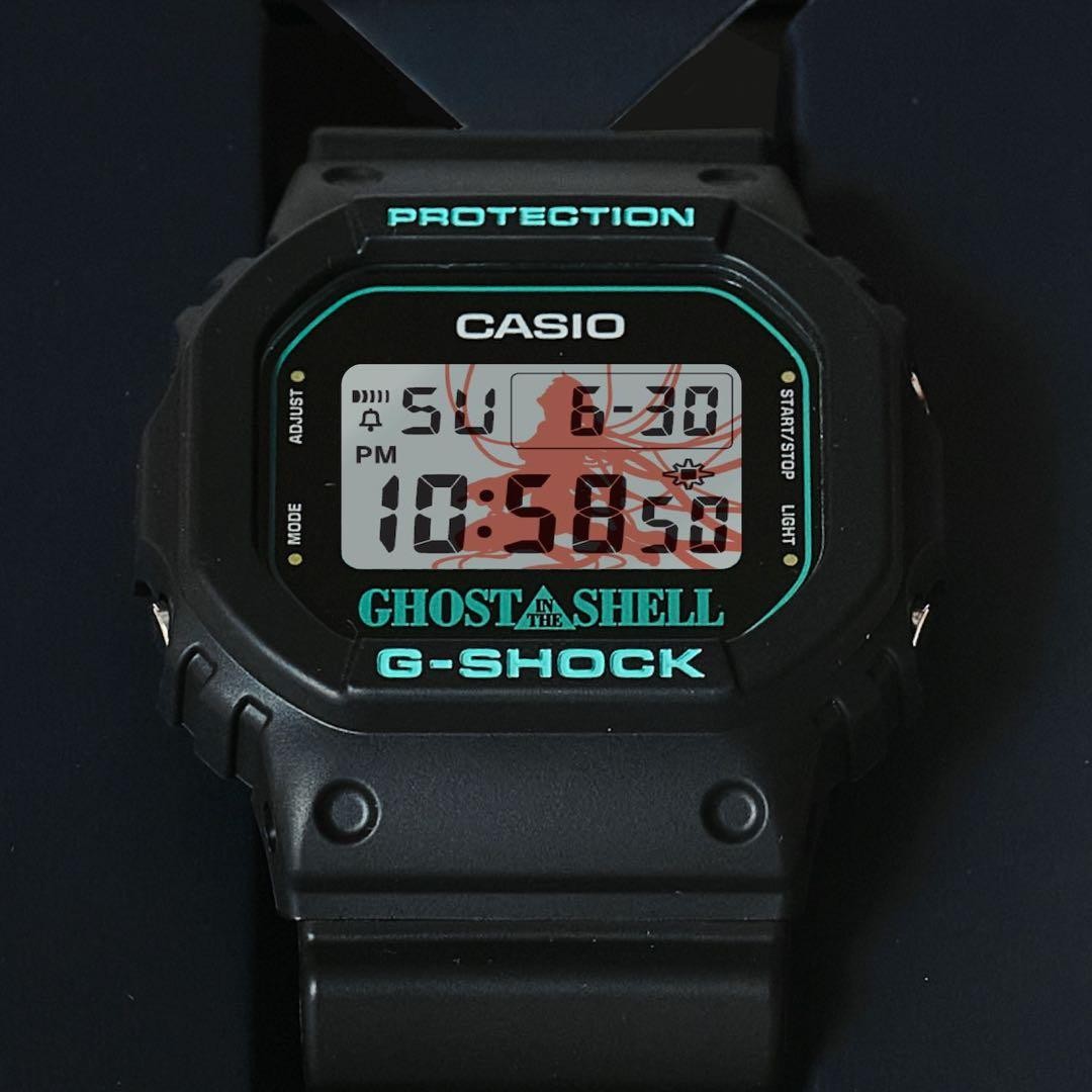 CASIO GSHOCK DW5600 Ghost in the Shell Limited Anime Watch NEW5