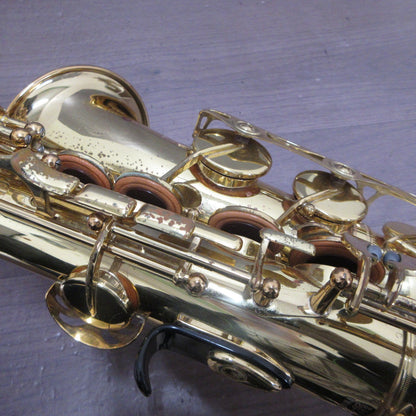 YAMAHA YAS-62 Alto Saxophone Purple Logo with Case USED7