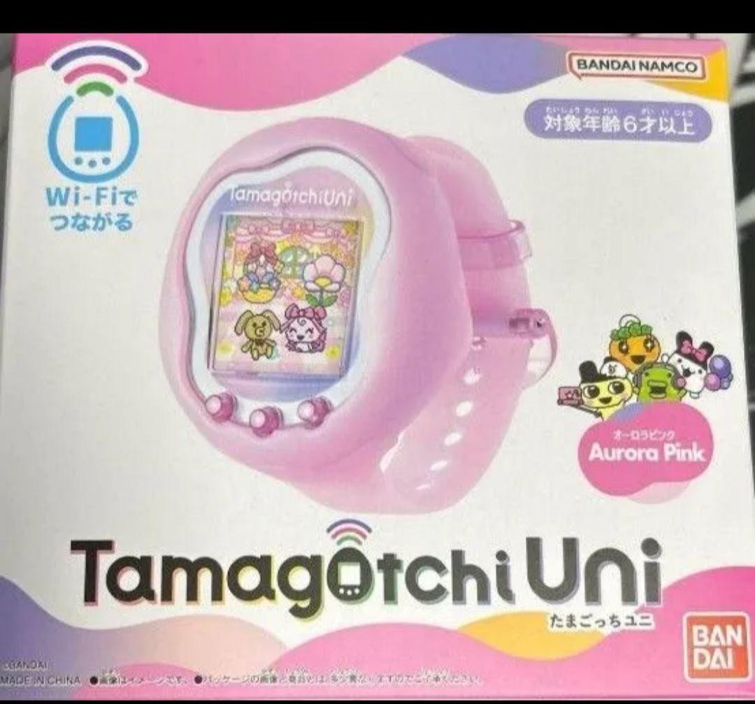 Tamagotchi Uni Aurora Pink Color Premium Bandai Limited Japan NEW0