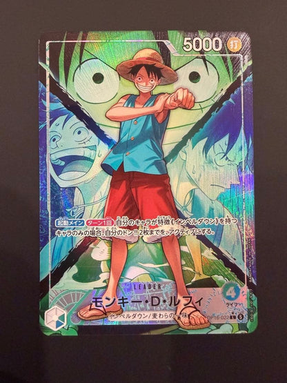 Monkey D Luffy L-P OP16-022 The Time Of Battle ONE PIECE Card Japanese 20261