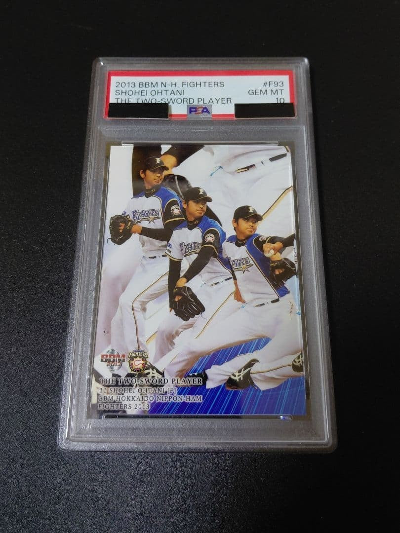 PSA 10 Shohei Ohtani 2013 BBM Two Sword Player #F93 Rookie Nippon Hum Fighters0