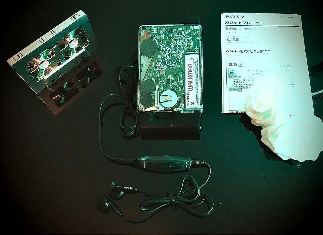 SONY Walkman WMEX677 Portable Cassette Player Vintage USED3