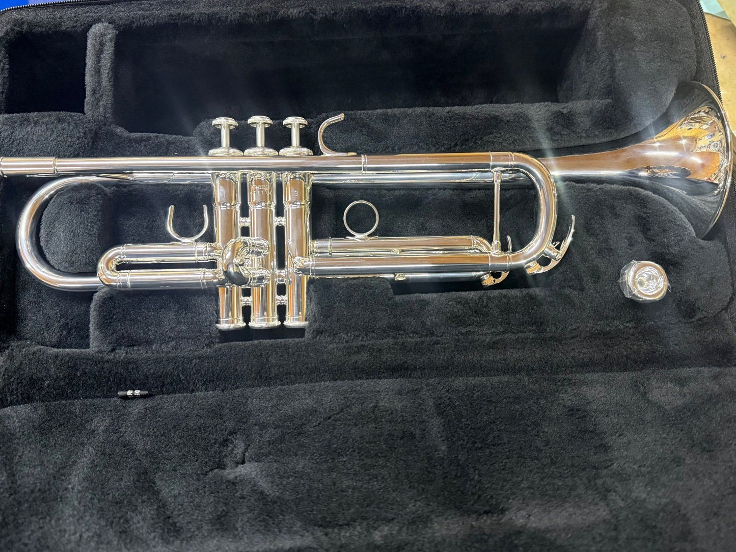 YAMAHA YTR-4335GSII Standard Trumpet Silver Plating Finish0