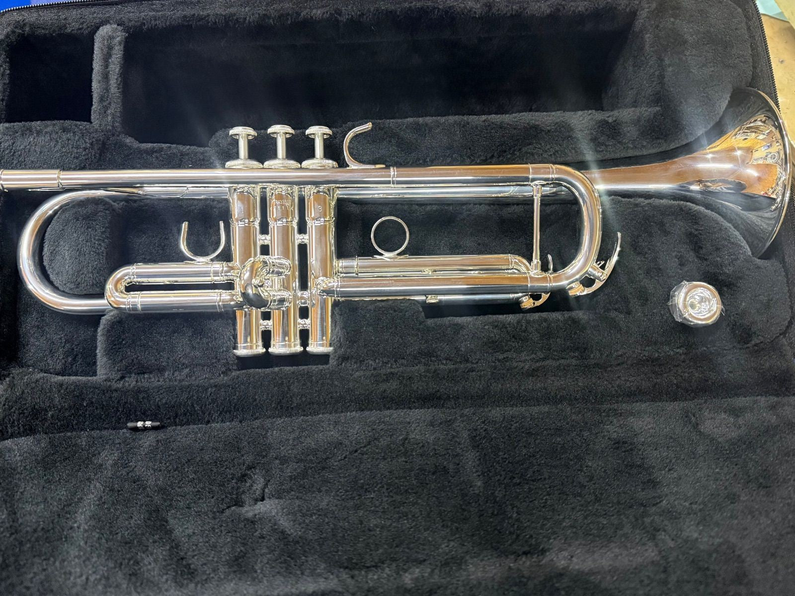 YAMAHA YTR-4335GSII Standard Trumpet Silver Plating Finish0
