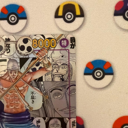 Enel SEC OP15118 Manga Alt Art Adventure on KAMI’s Island ONE PIECE Card3