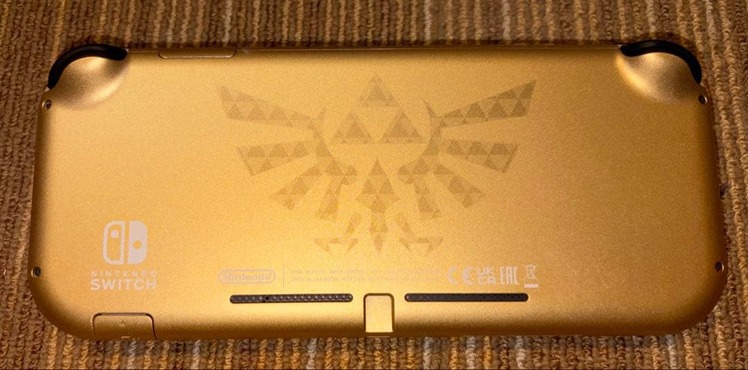 Nintendo Switch Lite Legend of Zelda Hyrule Limited Edition Gold Console USED1