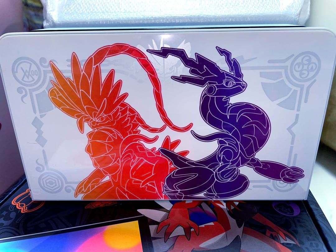 Nintendo Switch OLED Pokemon Scarlet & Violet Edition Console NEW9