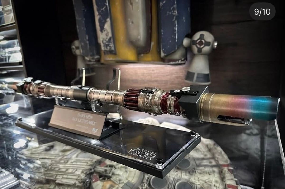Star Wars EFX Dark Side Rey Lightsaber 1:1 Prop Replica Artist Proof Ltd NEW1