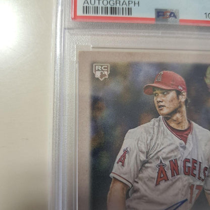 PSA 7 2018 Topps Gypsy Queen Shohei Ohtani RC Auto Rookie #GQA50 MINT3