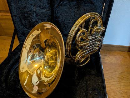 Yamaha YHR-664D Double French Horn Detachable Bell with Hard Case USED19