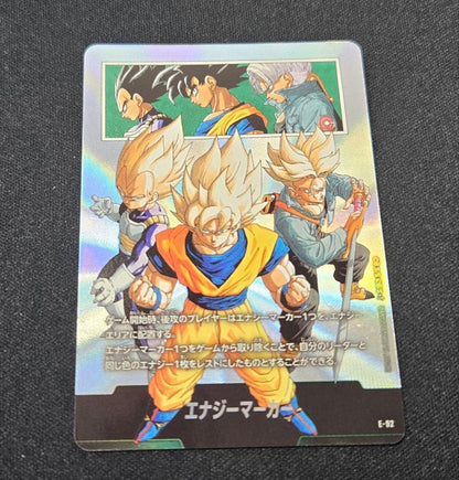 Dragon Ball Fusion World Energy Marker E-92 Japanese Son goku NM1