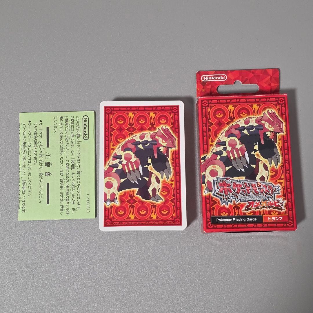 Pokemon Omega Ruby & Alpha Sapphire Playing Cards Set Nintendo Japan Rare 20152