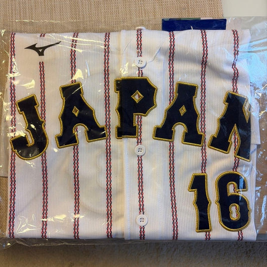 Mizuno Shohei Ohtani Japan 2026 WBC Replica Home Jersey Size L World Baseball0