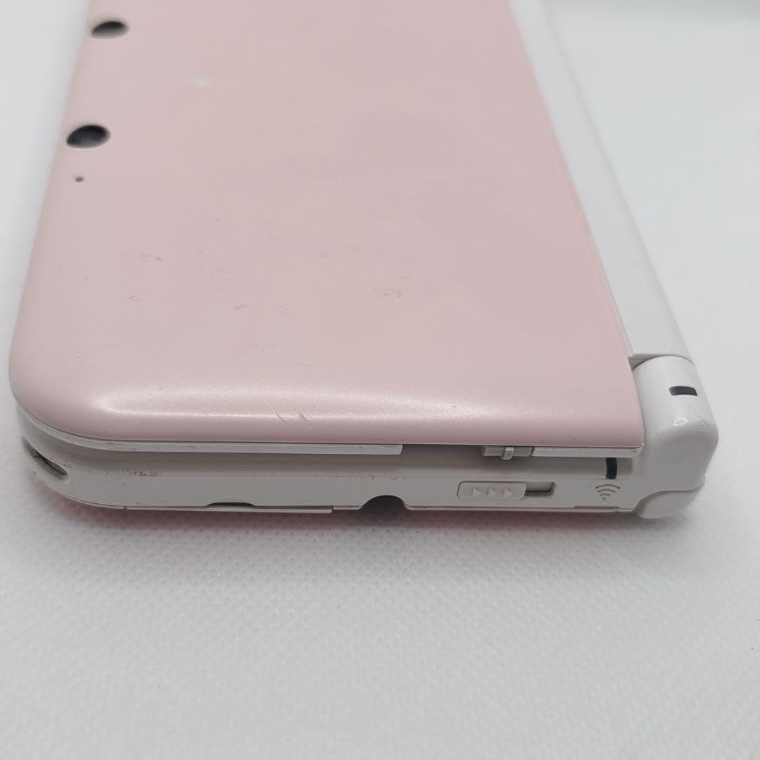 Nintendo 3DS XL LL Pink White SPR001 Console Japanese USED7