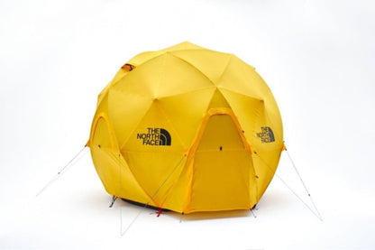 THE NORTH FACE Geodome 4 Tent Outdoor Camp Gear Saffron Yellow Color NV22311 NEW9