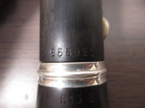 Buffet Crampon Bb Clarinet R-13 Made in France #558021 USED10