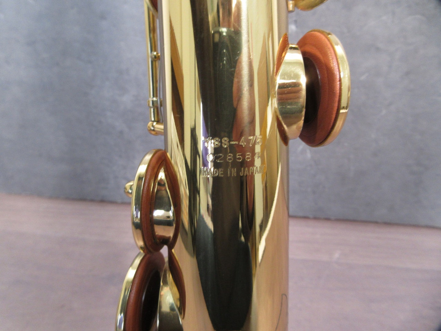 YAMAHA Soprano Saxophone YSS-475 #028584 with Case USED5