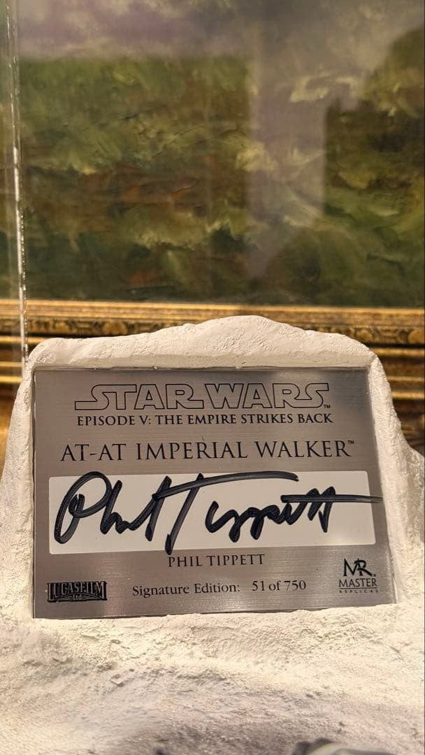 Star Wars AT-AT Imperial Walker Master Replicas Phil Tippett Signature Edition13