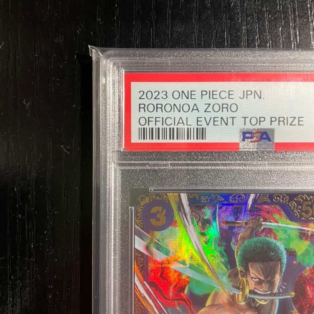 PSA 10 Roronoa Zoro OP01-025 Flagship Battle Promo Japanese ONE PIECE Card3