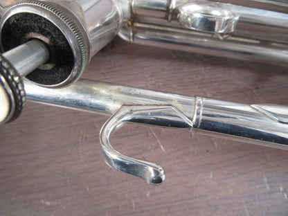 Yamaha Xeno YTR-8335US Silver Trumpet Musical instrument #201892 with Hard case17